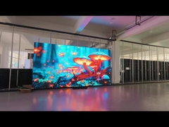 ประหยัดพลังงาน P3.125 ป้าย LED นอก พร้อมตู้อลูมิเนียมทนทาน