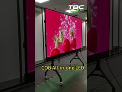 High Definition COB All-in-one LED สําหรับข้อมูล ดินามิกภาพและการเล่นวีดีโอ ประหยัดพลังงาน