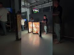 แผนกต้อนรับ LED 6 พับ | จอแสดงผล LED แบบพับได้แบบพกพาสำหรับกิจกรรม